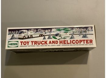 2006 Hess Toy Truck And Helicopter