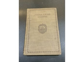 1905 Julius Caesar Shakspere Hardcover Book
