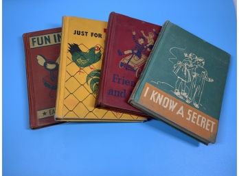 Vintage 1940s-50s Easy Reader Books