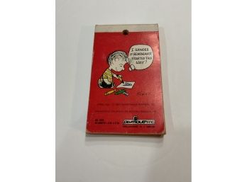 Vintage 1952 Peanuts Linus Notepad