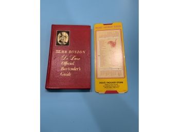 Old Mr Boston De Luxe Official Bartenders Guide And Vintage Drink Mixing Guide Slide Rule
