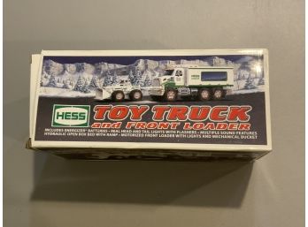 2008 Hess Toy Truck And Front Loader