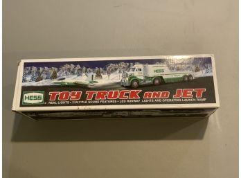 2010 Hess Toy Truck And Jet