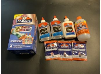Elmers Metallic Slime Kit Plus A Bunch Of Extras