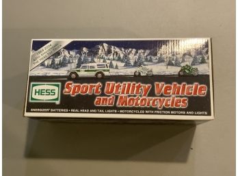 2004 Hess Sport Utility Vehicle And Motorcycles