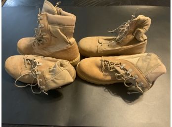 2 Pairs Of Vibram US Air Force Boots