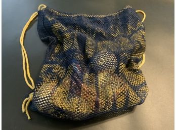 Virginia Slims Draw String Bag With Baseballs, Golf Ball And Jump Rope