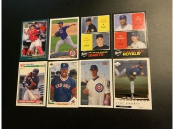 Baseball Rookie Card Lot With Mo Vaughn, Mark Prior, Kerry Wood And More