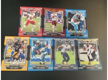2021 Playbook Football Rookie Card Lot With Harris, Hubbard, Smith And More