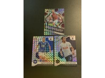 2021-22 Mosaic Soccer Mosaic Prizm Parallel Cards And Breakaway Insert Card