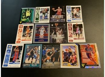Chronicles Basketball Lot With Luca, Rookies, Prizms And More