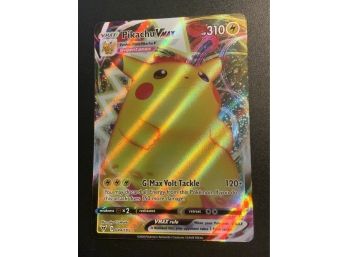 Pikachu Vmax Holo Card 44/185