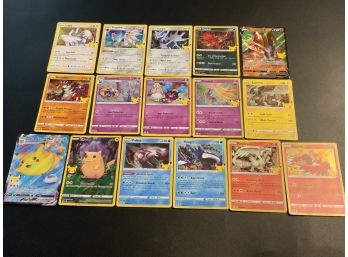 Pokemon Celebrations Holo Card Lot