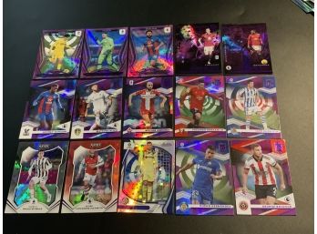 Chronicles Soccer Purple Astro Parallel Lot #2