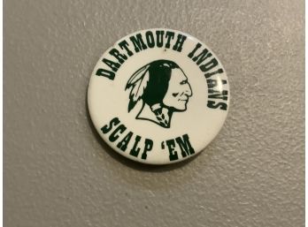 Vintage Dartmouth Indians Scalp Em College Pin