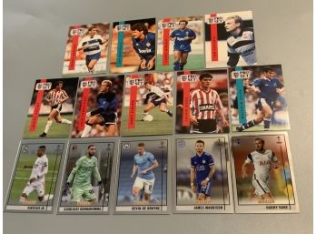 2021 Merlin Chrome And 1990s Pro Set Soccer Cards