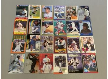 Barry Bonds, Roger Clemens, Mark Mcgwire, Jose Canseco, Ricky Henderson, Tony Gwynn And Cal Ripken Jr Cards