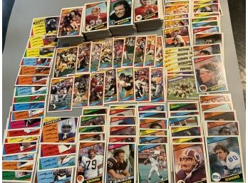 Nice Vintage Large Lot Of 1984 Topps Football Cards
