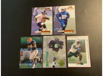 #'d Rookie Cards Of Dayne, Bettis, Jackson And Moss