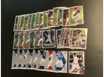 Prizm, Topps Chrome And Mosaic Baseball Cards