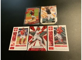 2021 Chronicles Baseball Lot Including Bryce Harper Clearly Donruss Card