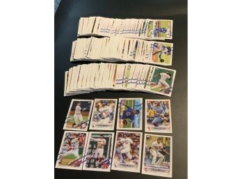 Large Topps Opening Day Baseball Card Lot