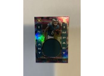 Devonta Smith 2021 Illusions Instant Impact Rookie Jersey Card
