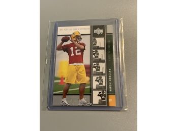 Aaron Rodgers 2005 Upper Deck Players Premier Rookie Card