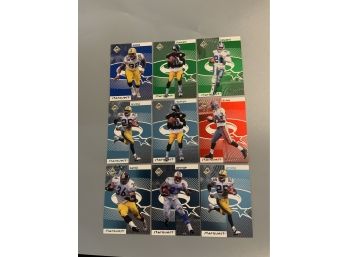 1998 UD Choice Star Quest And Rookie Quest Colored Cards