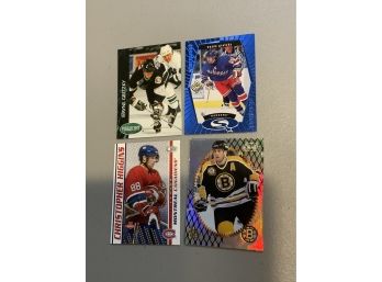 Wayne Gretzky, Cam Neely And Christopher Higgans (rC) Cards