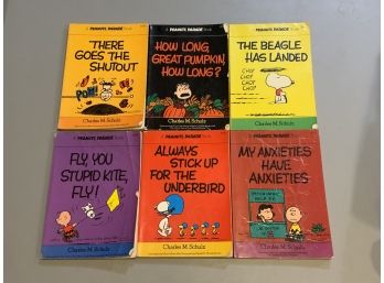 1970s Peanuts Books Charles M Schulz