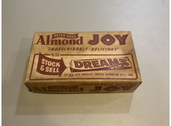 Vintage Almond Joy Box Great Advertisement Piece