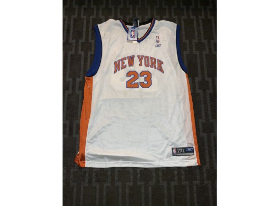 NOS With Tags Quentin Richardson Knicks Reebok Jersey