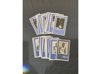 1983 And 1984 Georgetown Hoyas Cards Featuring Patrick Ewing