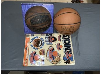 Knicks Basketballs And Window Clings
