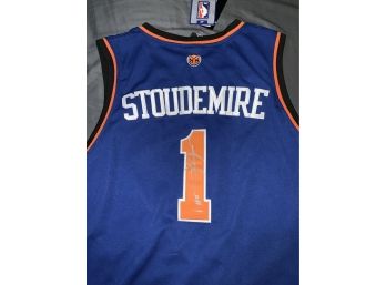 Amar’e Stoudemire  Autographed Knicks Jersey