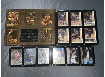 Knicks Basketball Card Plaques