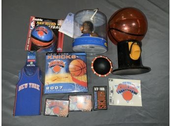 Knicks Collectibles. Sprewell Duck, Gumball Dispenser And More
