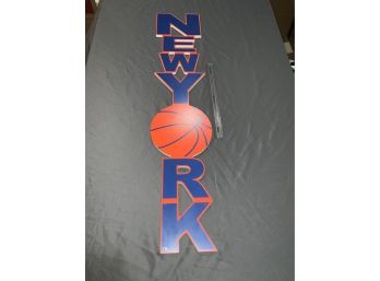 Knicks Cutout Sign