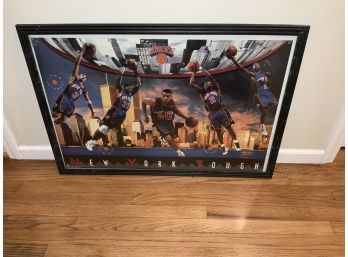 Nice Large Framed Knicks Picture