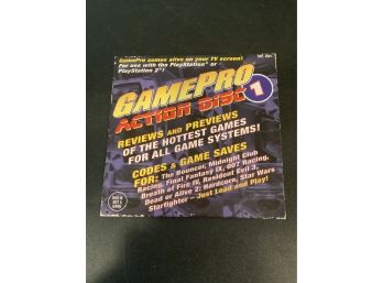Game Pro Action Disk 1 For PS2