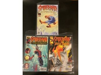 Spider-man #1-3 Comic Books