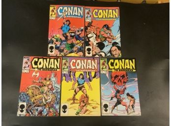 Conan The Barbarian #171-175 Comic Books