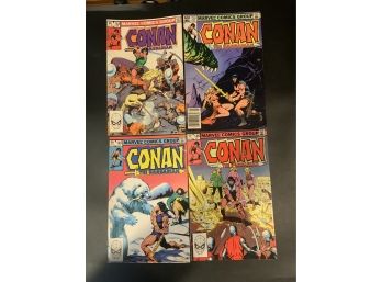 Conan The Barbarian #143-146 Comic Books
