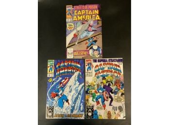 Captain America #373, 384 And 390 Comic Books