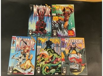 Wolverine #43-47 Comic Books