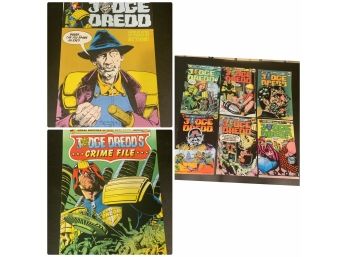 Judge Dredd Comic Book Lot