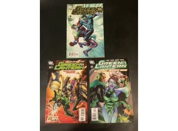 Green Lantern #3, 25 And 27 Comic Books