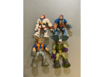 1998 Fisher Price Action Heroes Figures