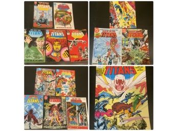 Teen Titans Comic Book Lot With Annual